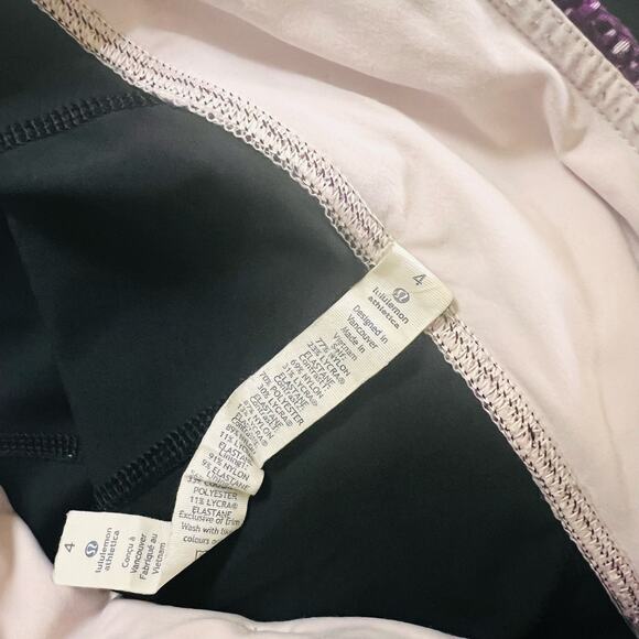Lululemon Pace Rival Crop Leggings Size 4 - Picture 3 of 7